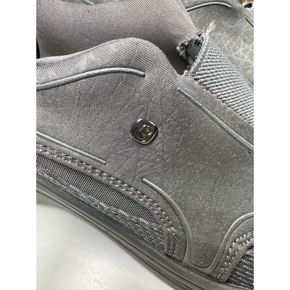 BZEES Derive Wedge Slip On Sneakers Gray Cloud Mesh Top Cloud Technology Sz 7.5 - Picture 5 of 10